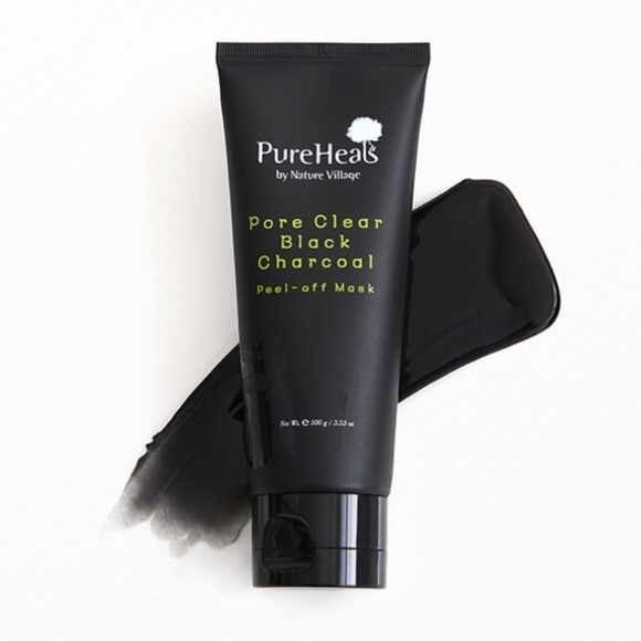 NIB PureHeals Pore Clear Black Charcoal Peel-off Mask - Picture 1 of 4